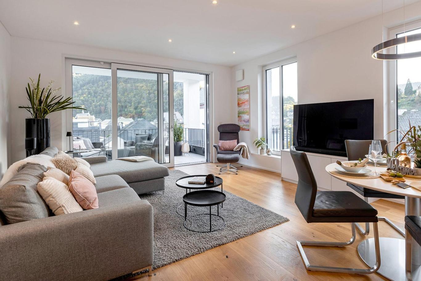 Neu Moselroyal Luxus 2-4 Pers Design Klima Apartment Traben-Trarbach Exterior photo